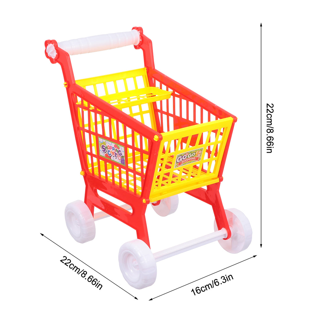 Red Kid Shopping Cart Plaything Q735