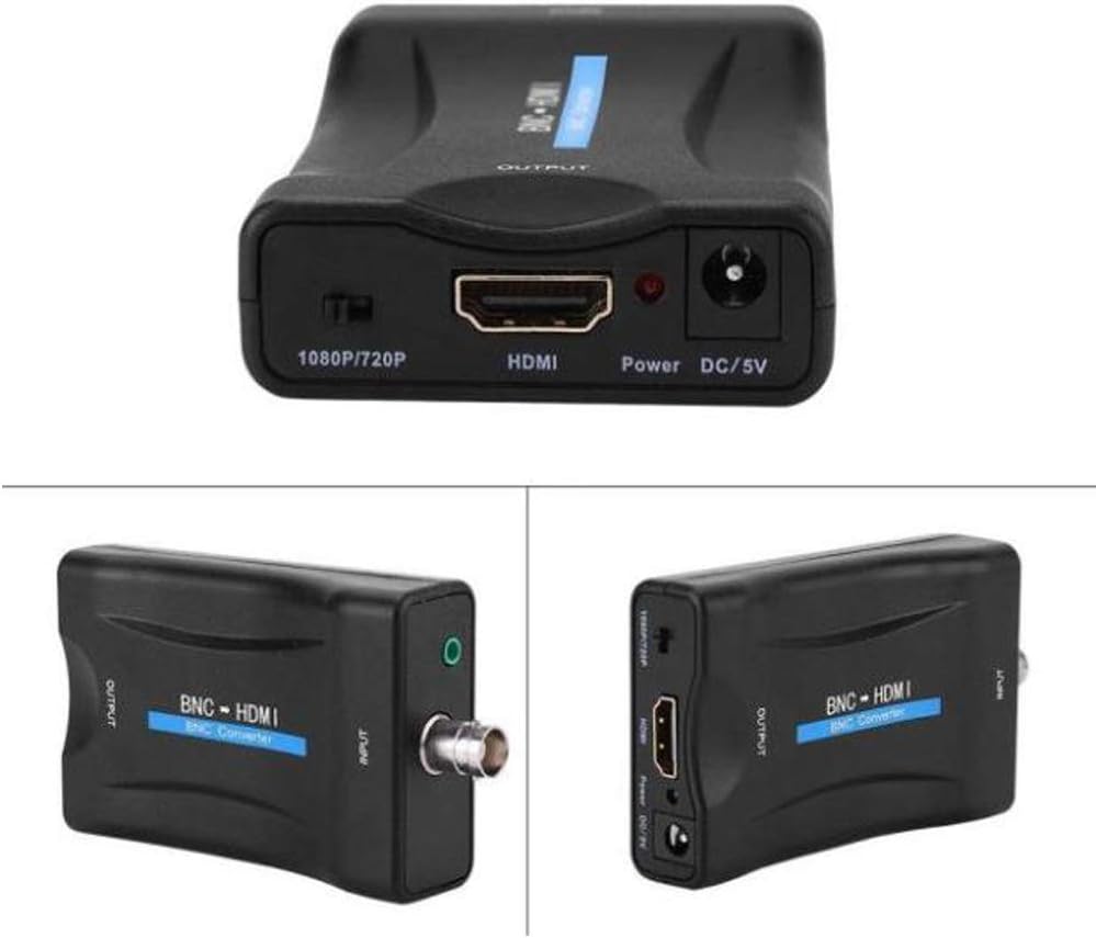 BNC to HDMI Video Audio Converter Box E682