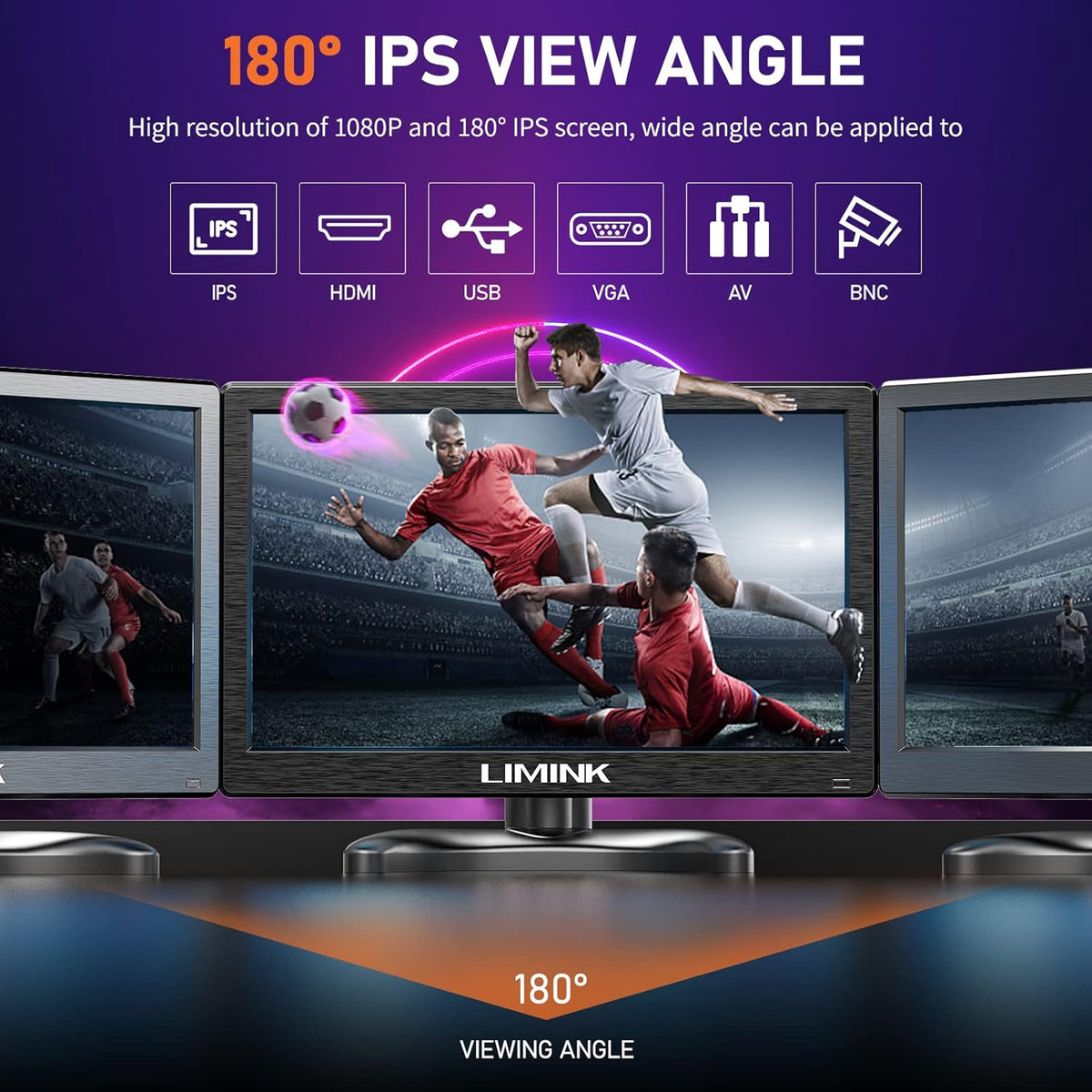 HD 1920 x 1080P 60Hz IPS HDMI Portable Monitor V395487