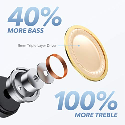 True Wireless Earbuds, 40H Playtime, IPX7 Waterproof, Bluetooth Q955495