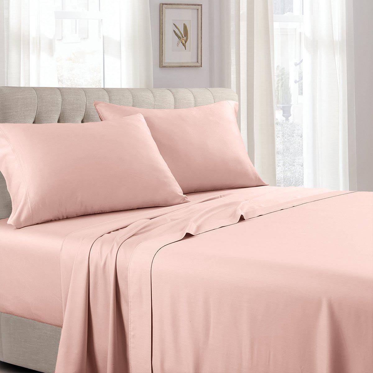 Gray Sateen 300 Thread Count California King Sheets I1713