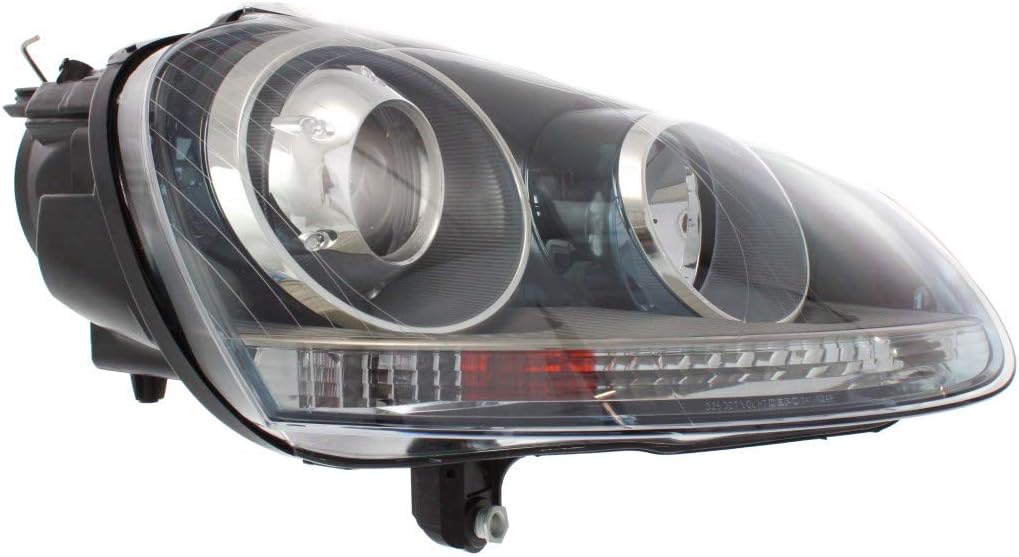 Passenger Side Headlight Assembly for Volkswagen Jetta 2005-2010 X3174