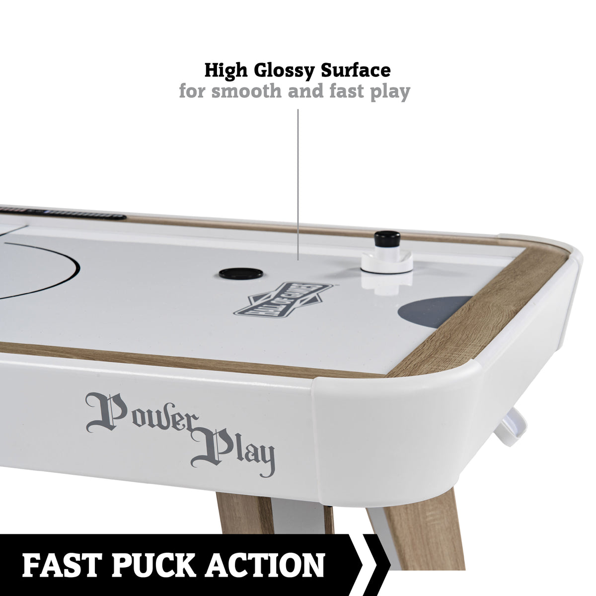 72 inch Air Powered Hockey Table with Table Tennis Top D33085