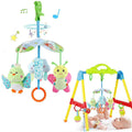 Baby Car Seat Clip On Stroller Toy With Birds And Hanging Rattle Sensory Activity Toy Z53354