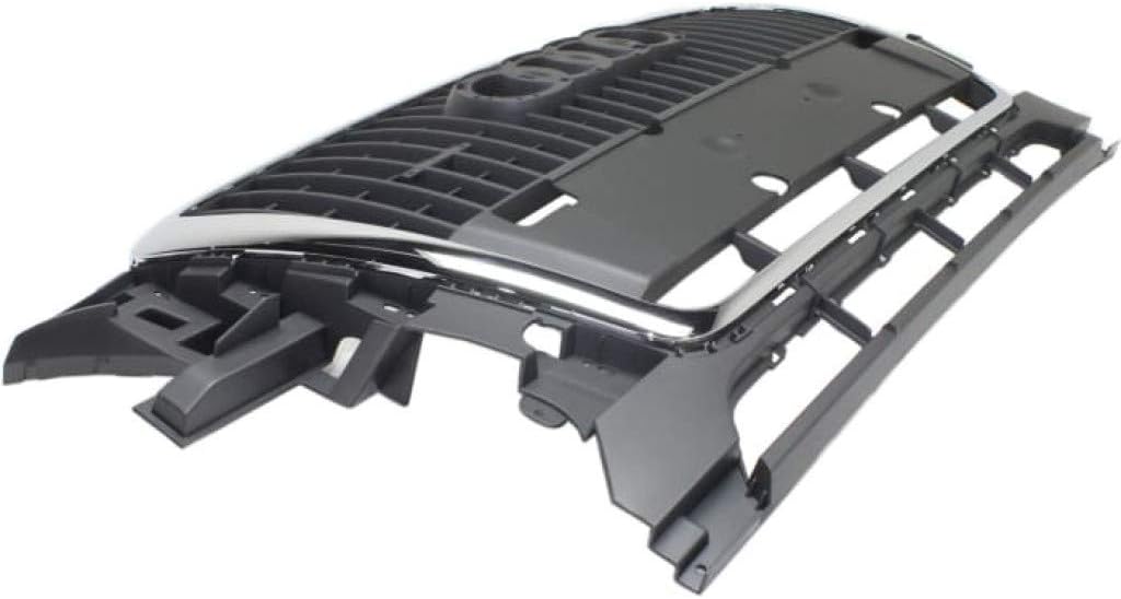 Chrome Shell Grille Assembly with Primed Gray Insert for Audi Q5 S422