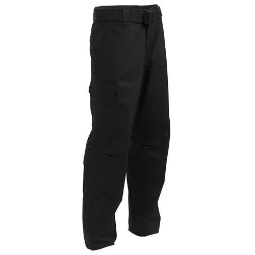 Black Ripstop Uniform Cargo Pants A2922