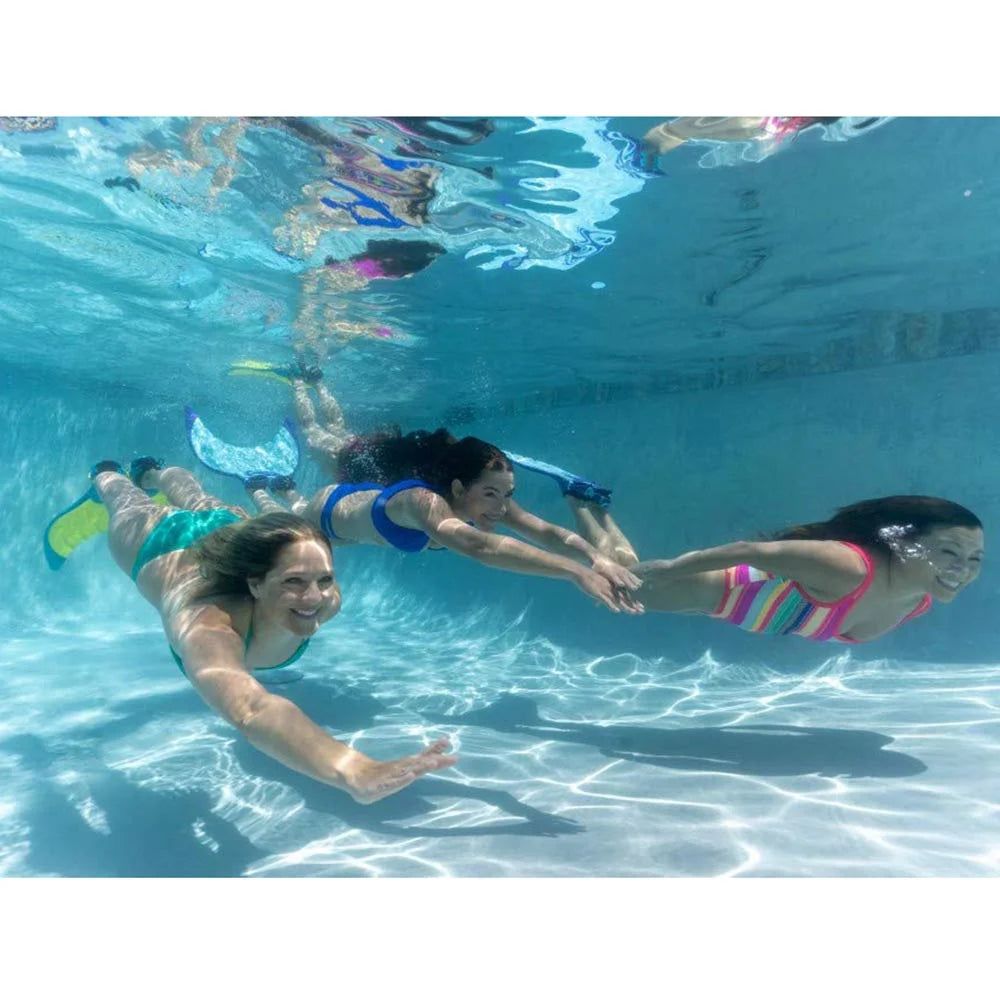 Purple Adult Sized Mermaid Mono Fin Swimming Pool Gear X2506