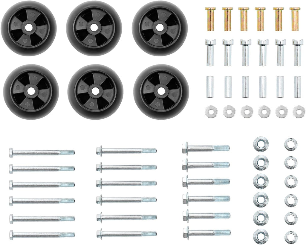Anti Scalp Deck Wheel Kit Set of 6 Replacement B512
