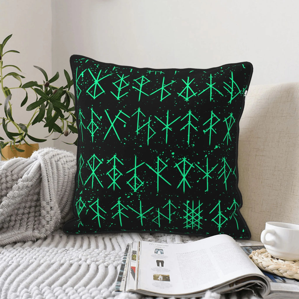 Green 20"x20" Velvet Throw Pillow Covers Set of 2 F315