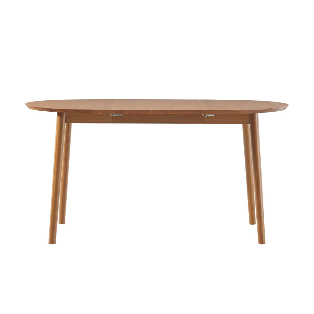 Caramel Solid Wood Oval Dining Table U1929