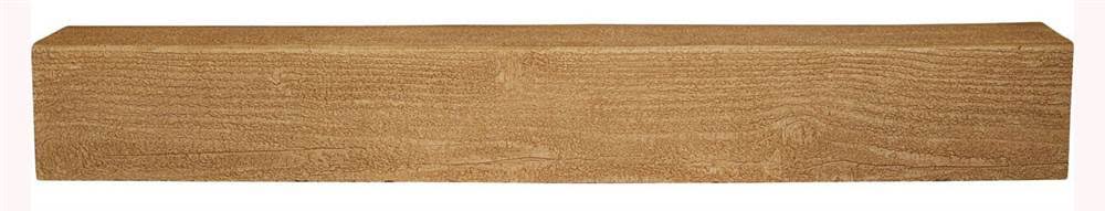 6x22W x 6x22H x 10&L 3-Sided Rough Sawn Faux Wood Ceiling Beam V616995