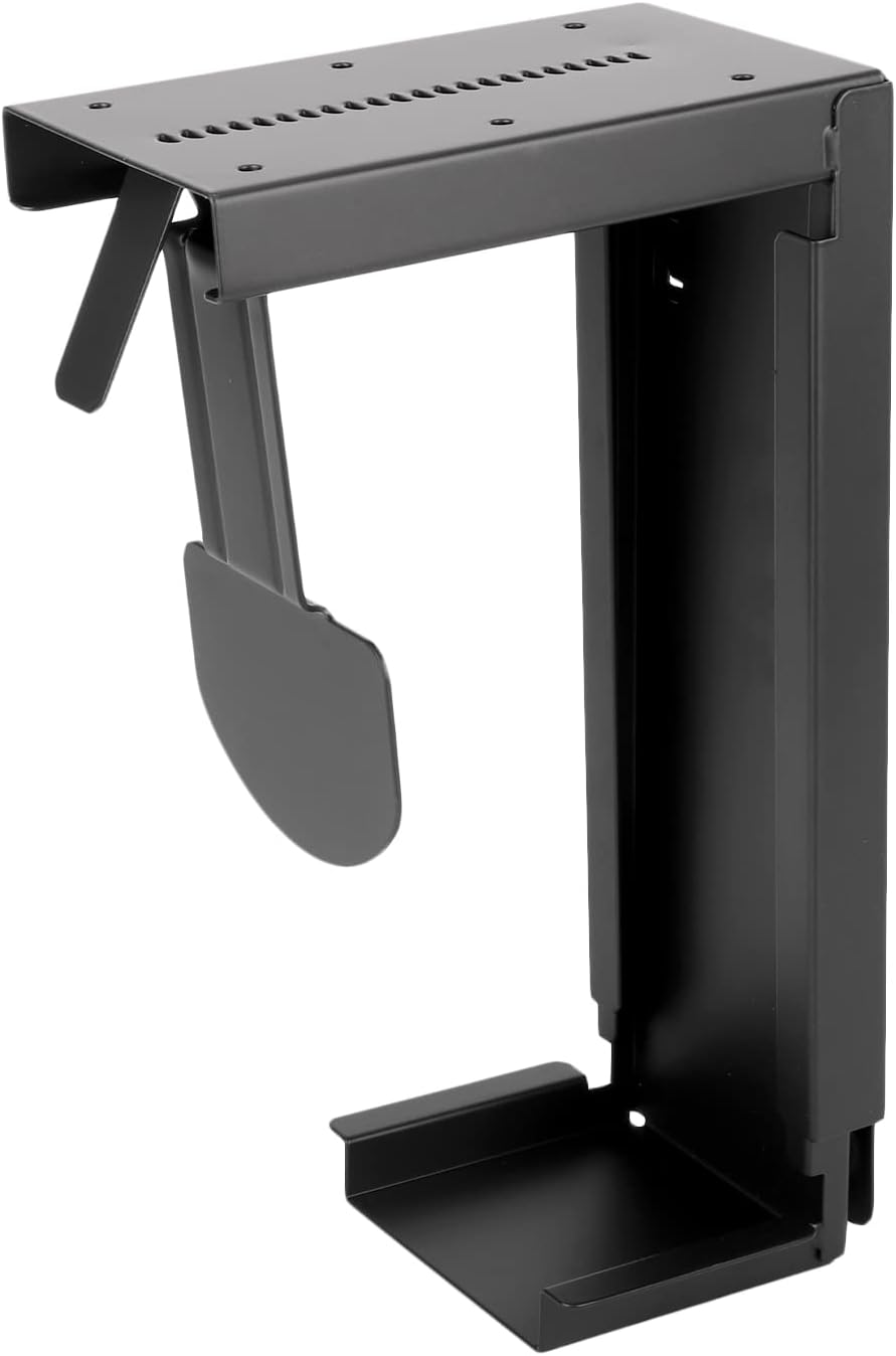 Adjustable Under Desk Mount PC Computer Case Holder Pack of 2 D284469
