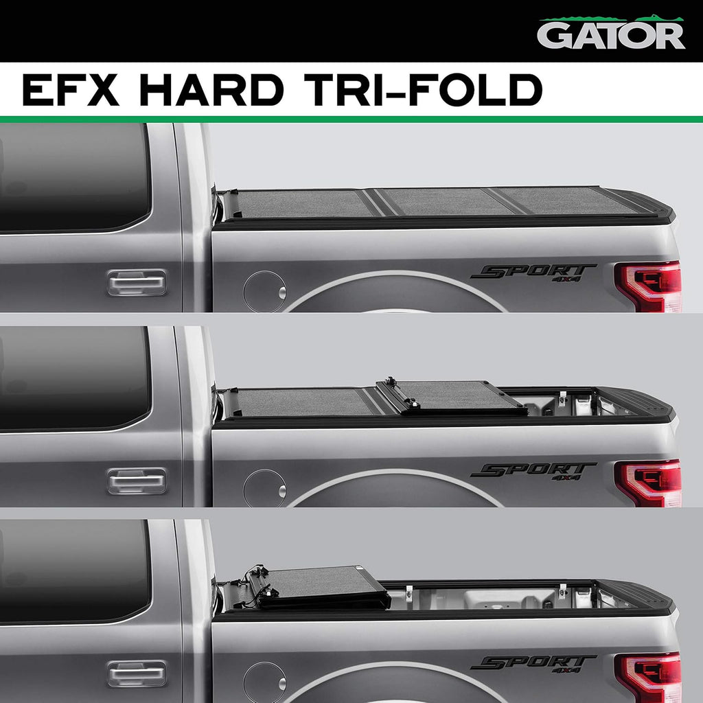 Hard Tri-Fold Truck Bed Tonneau Cover L662948