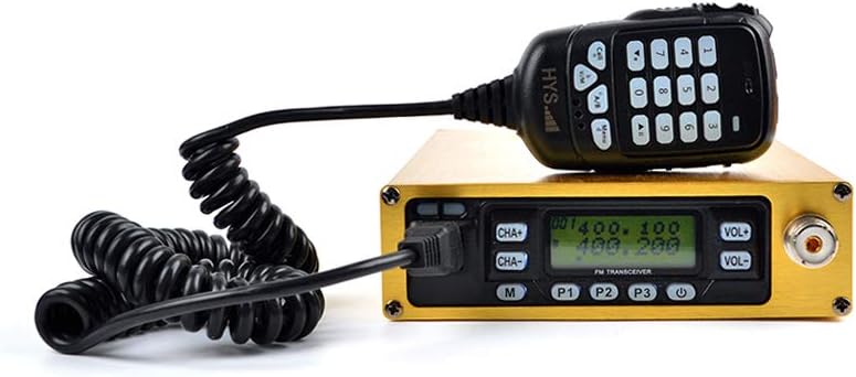 Dual Band VHF/UHF Mobile Transceiver with Programming Cable Antenna Adapter T4962