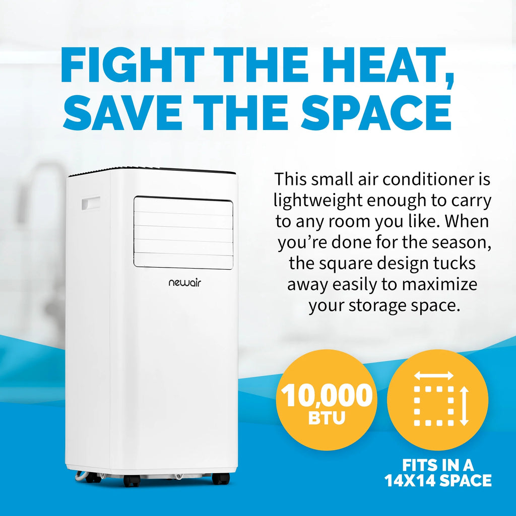10,000 BTU Portable Air Conditioner with Window Venting Kit N378468