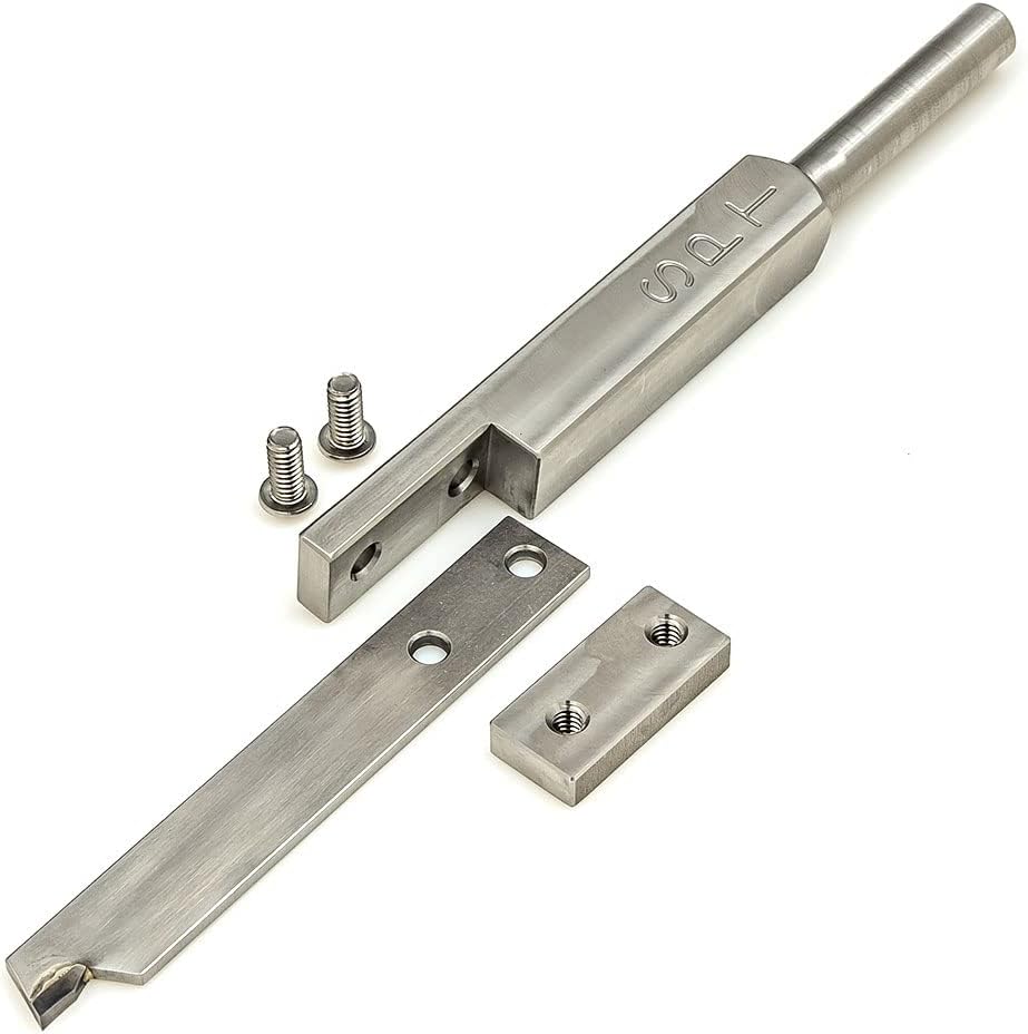 Carbide Parting and Grooving Tool for Wood Turning Lathe, Pack of 2 P9303