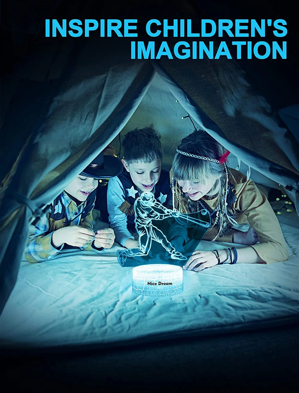 3D Illusion Acrylic LED Night Light I45231