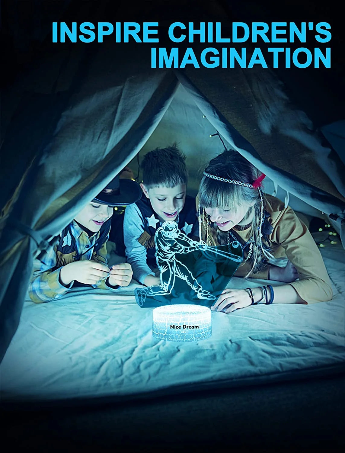 3D Illusion Acrylic LED Night Light I45231