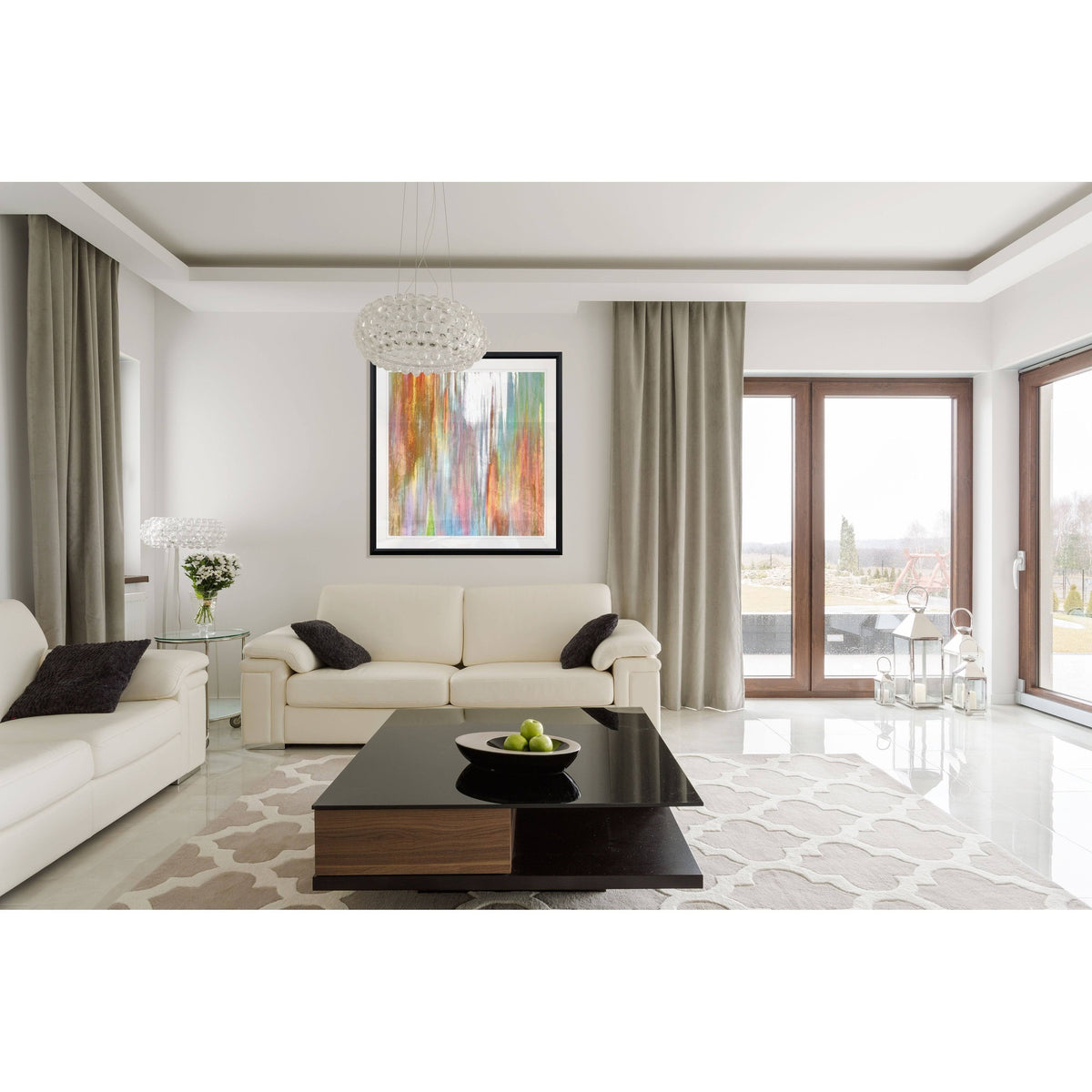 I-Framed Giclee Print 28x28 P35420
