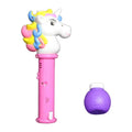 Unicorn Light Up Bubble Wand with Music H81682