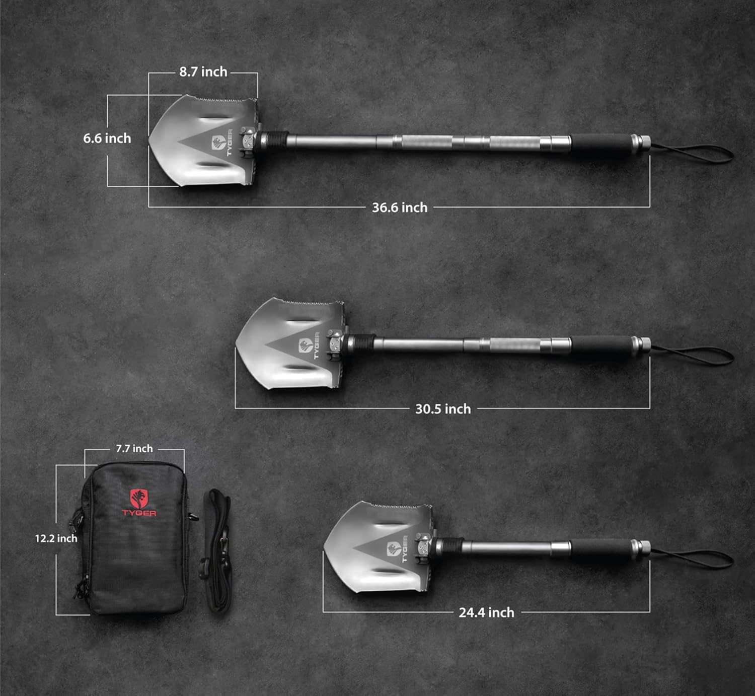 Military Heavyduty Folding Compact Tool with 16-in-1 Multifunction M484930