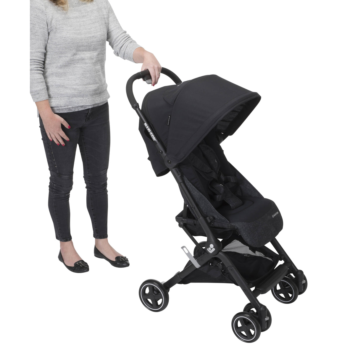 Nomad Black Ultra Compact Stroller N270
