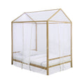 Full Canopy Bed in Gold S786
