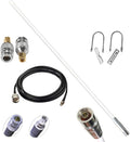 5.8dBi Fiber-Glass Omnidirectional Antenna 915mhz with 5foot SLMR-400 Wire A268