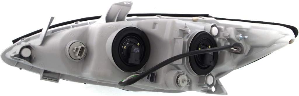 Passenger Side Halogen Headlight Assembly for Toyota Camry 2005 2006 SE Model C451