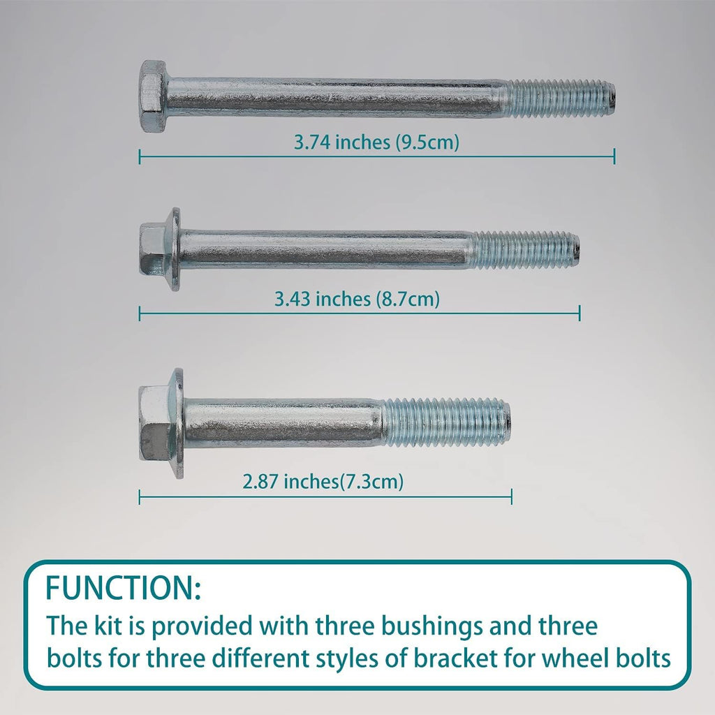 Anti Scalp Deck Wheel Kit Set of 6 Replacement B512