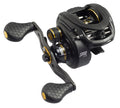 Baitcast Fishing Reel, Right-Hand Retrieve, 7.5:1 Gear Ratio, 11 Bearing, Black P513