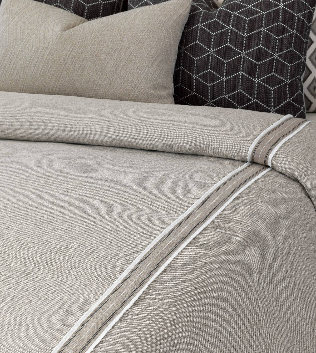 Cal. King Light Gray Duvet Cover T391407