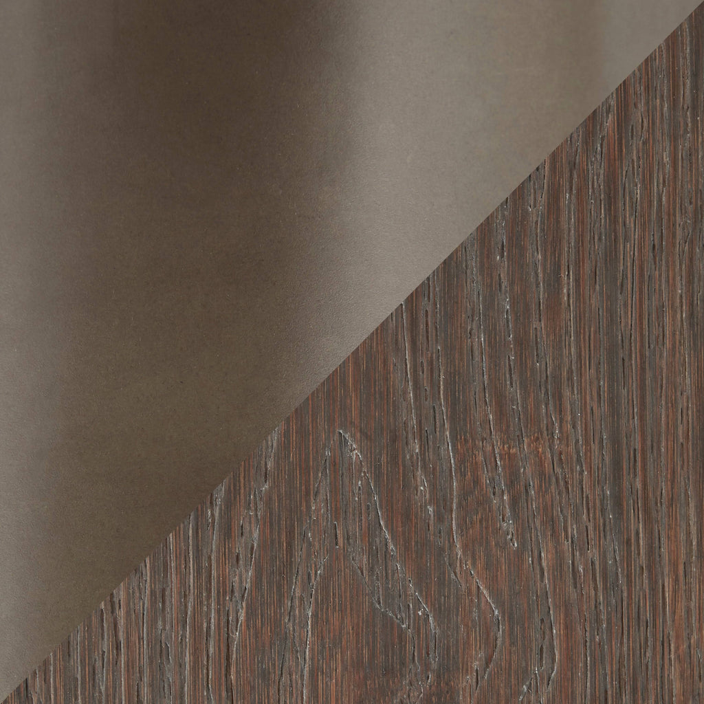 Industrial Wood and Metal End Table P7615