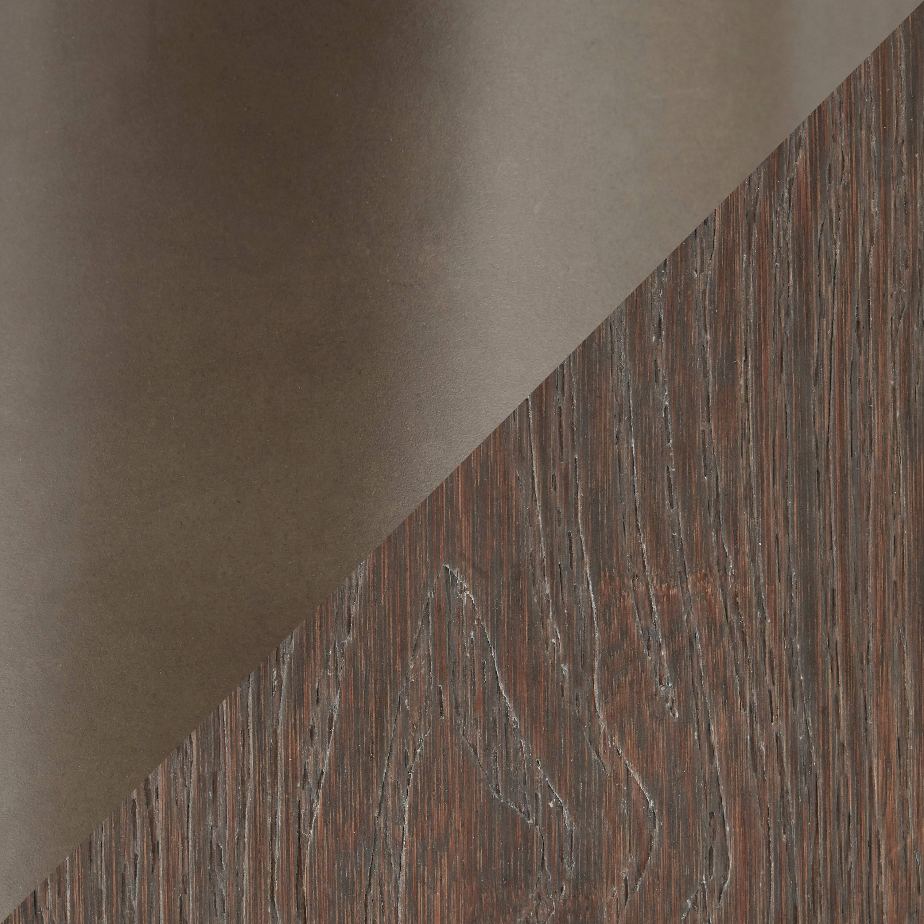 Industrial Wood and Metal End Table P7615