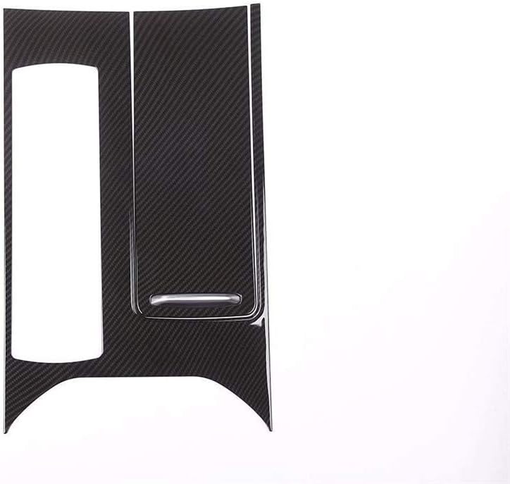 Carbon Fiber Style ABS Plastic Center Console Panel Cover Trim T74020