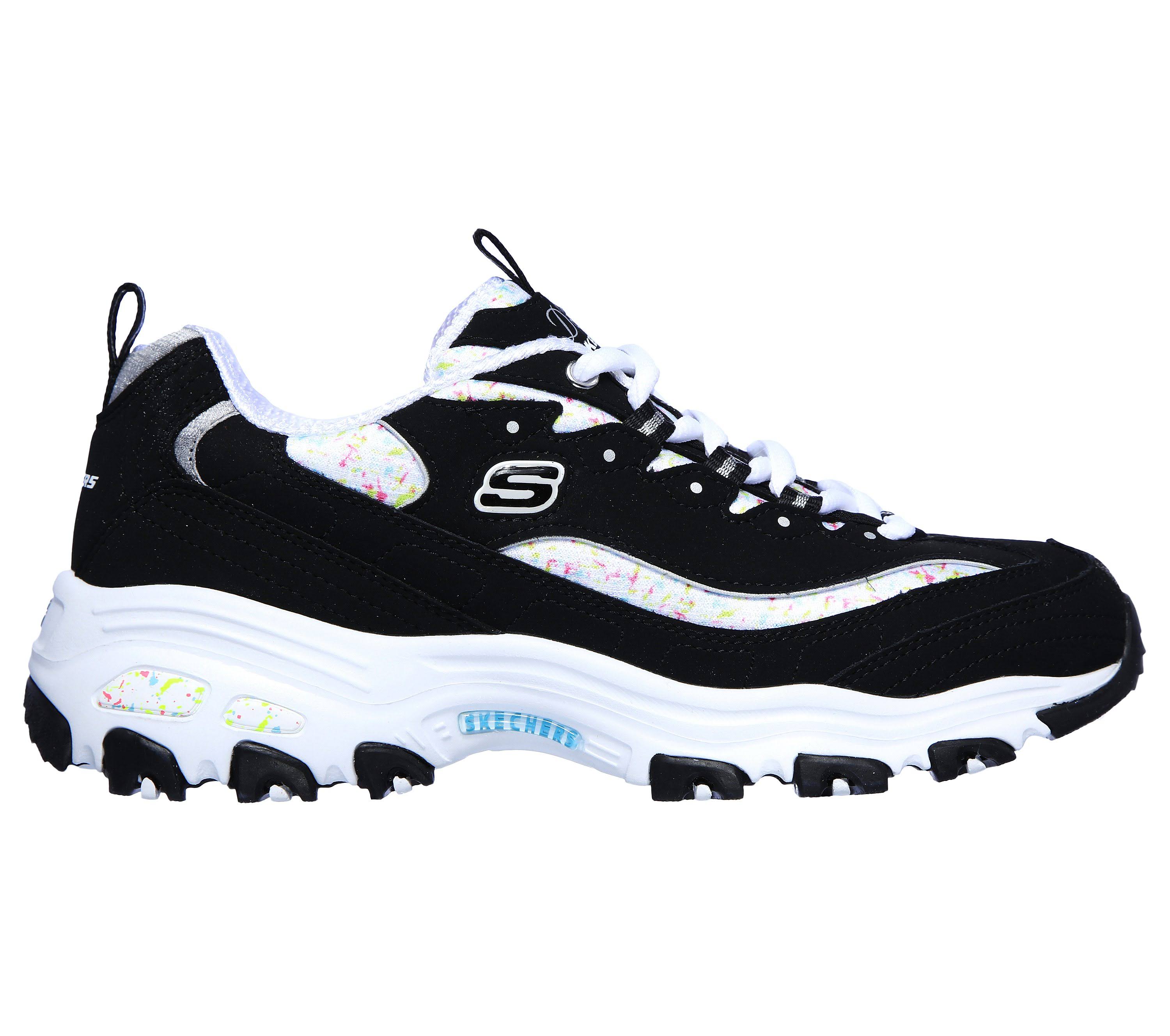 Black/Multi Canvas Sneakers E849329
