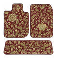 Red Oriental Car Mats I3304
