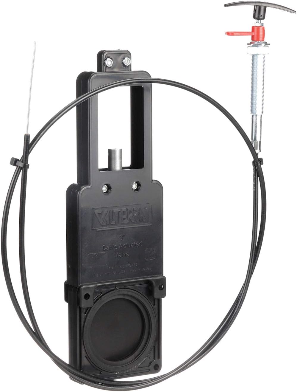 72 Flexible Cable Kit with 1-1/2 Valve, Black K941