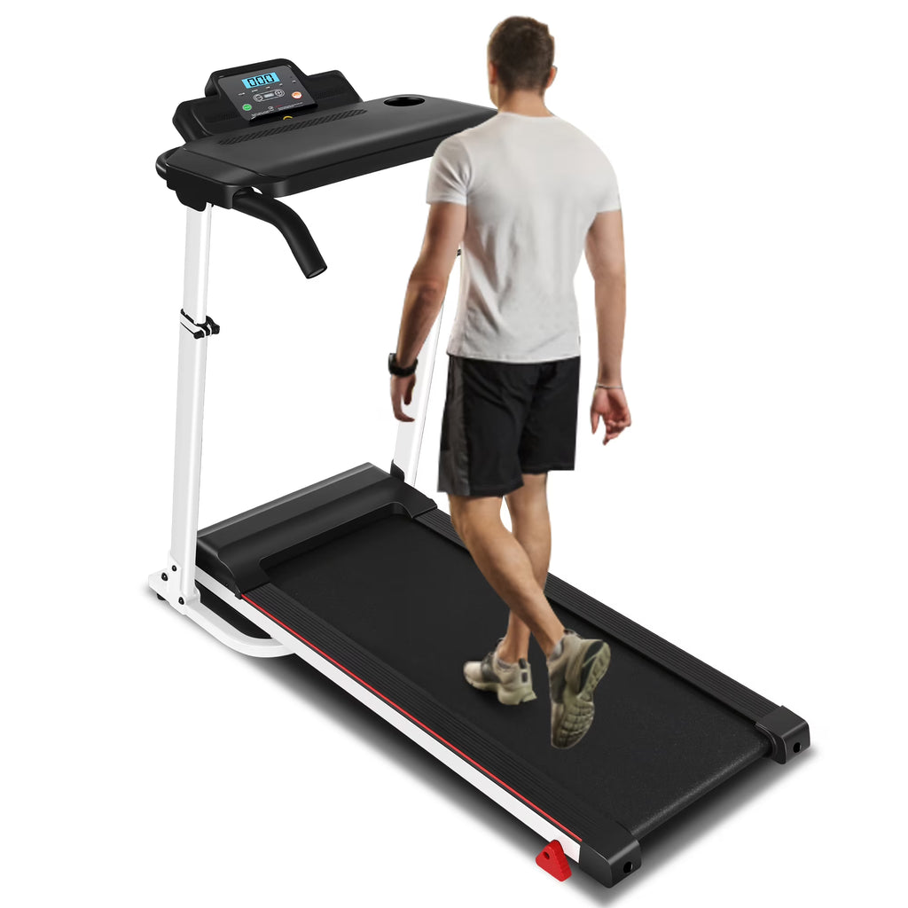 300Lbs Portable Folding Treadmill with Desk K6624