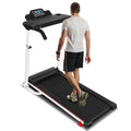 300Lbs Portable Folding Treadmill with Desk K6624