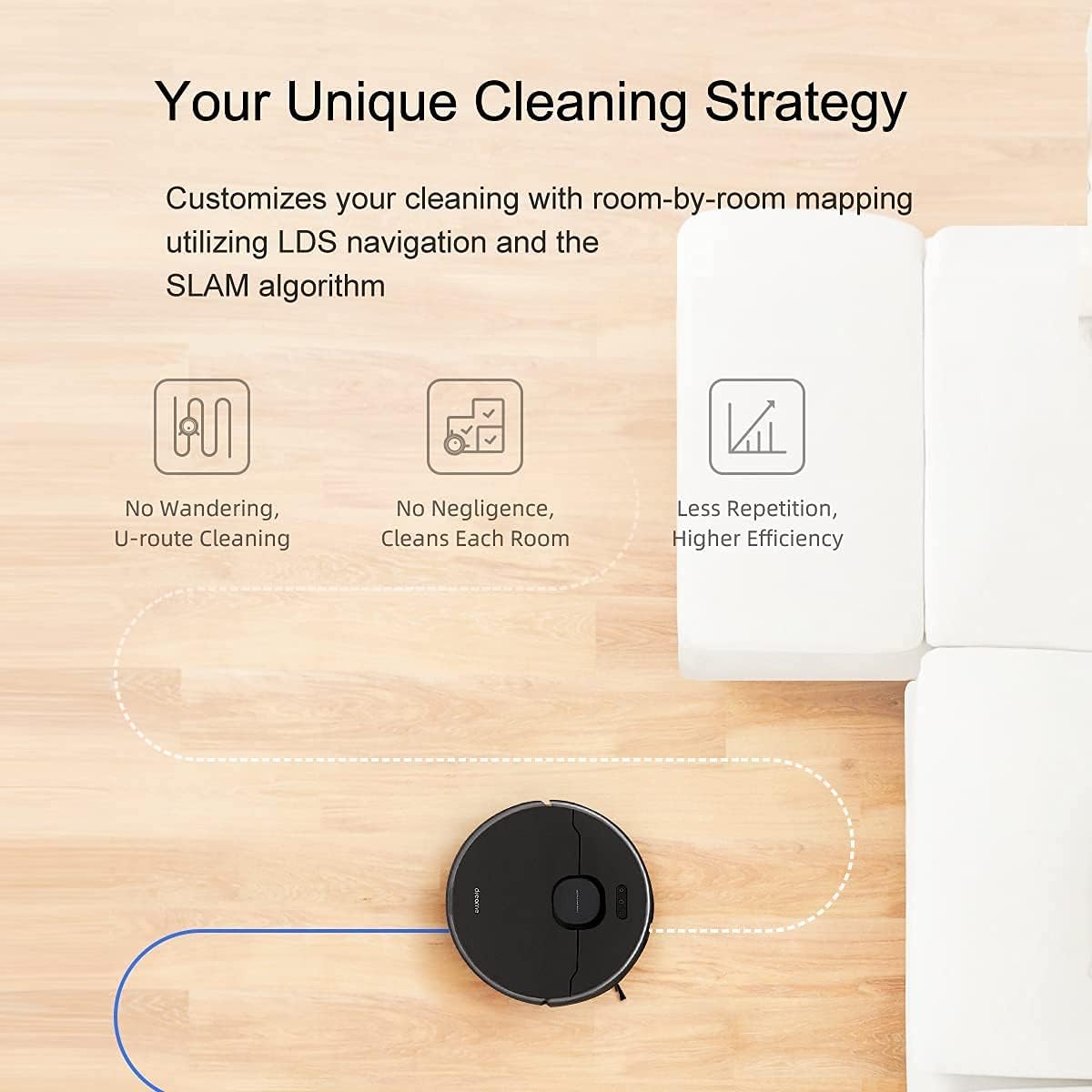 2-in-1 Robot Vacuum and Mop S78649
