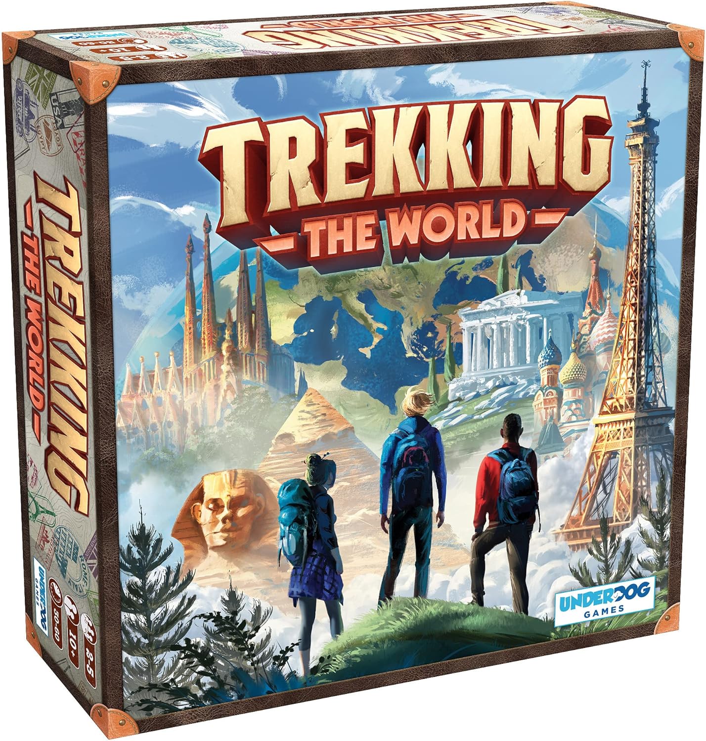 Trekking The World Board Game Pack of 2 B393