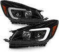 Black Projector Headlights Headlamps B411