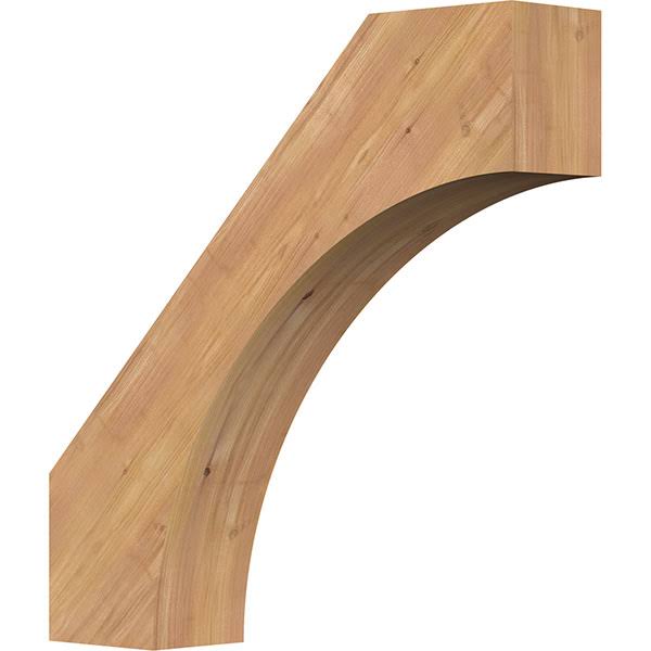 5 1/2x22W x 26x22D x 26x22H Western Red Cedar Smooth Brace F213