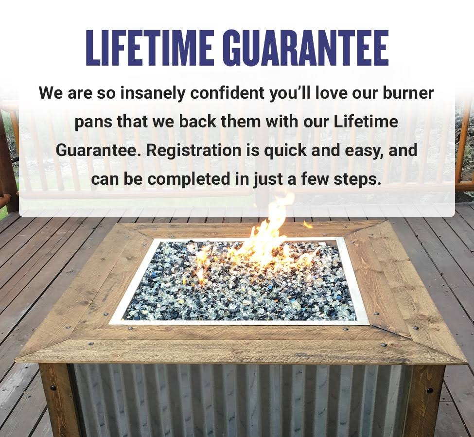 36x22 x 6x22 Stainless Steel Linear Drop-In Fire Pit Pan F35633