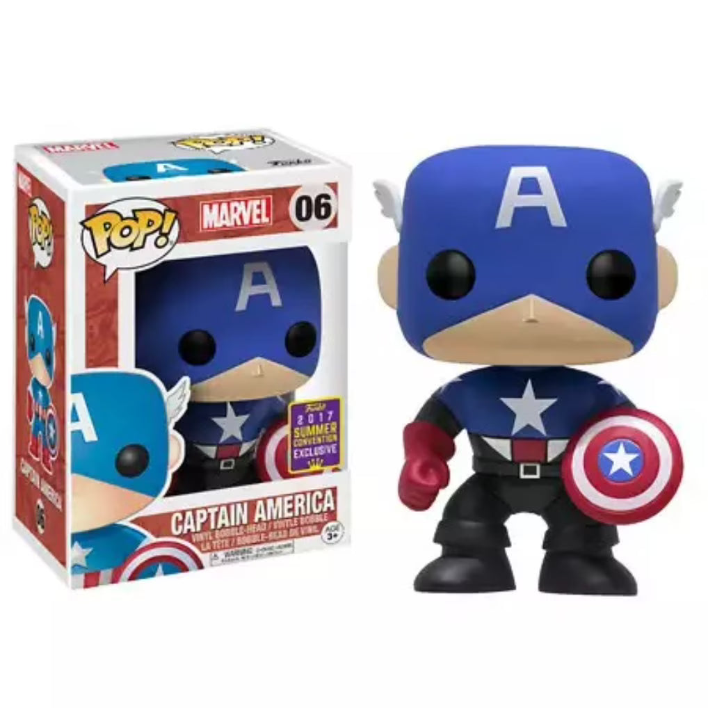 Captain America Vinyl Bobble-Head J5692