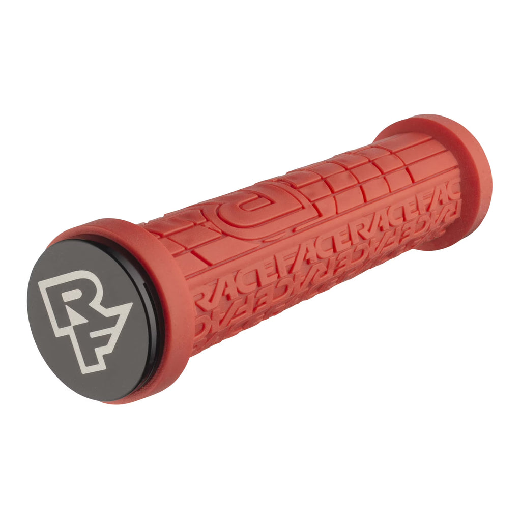 Red Lock-On Grips 30mm 137mm Round Dual Clamp I799015