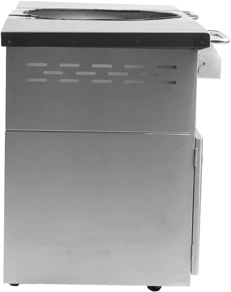 Stainless Steel Grill Cart for 18-Inch Kamado Grill B407371