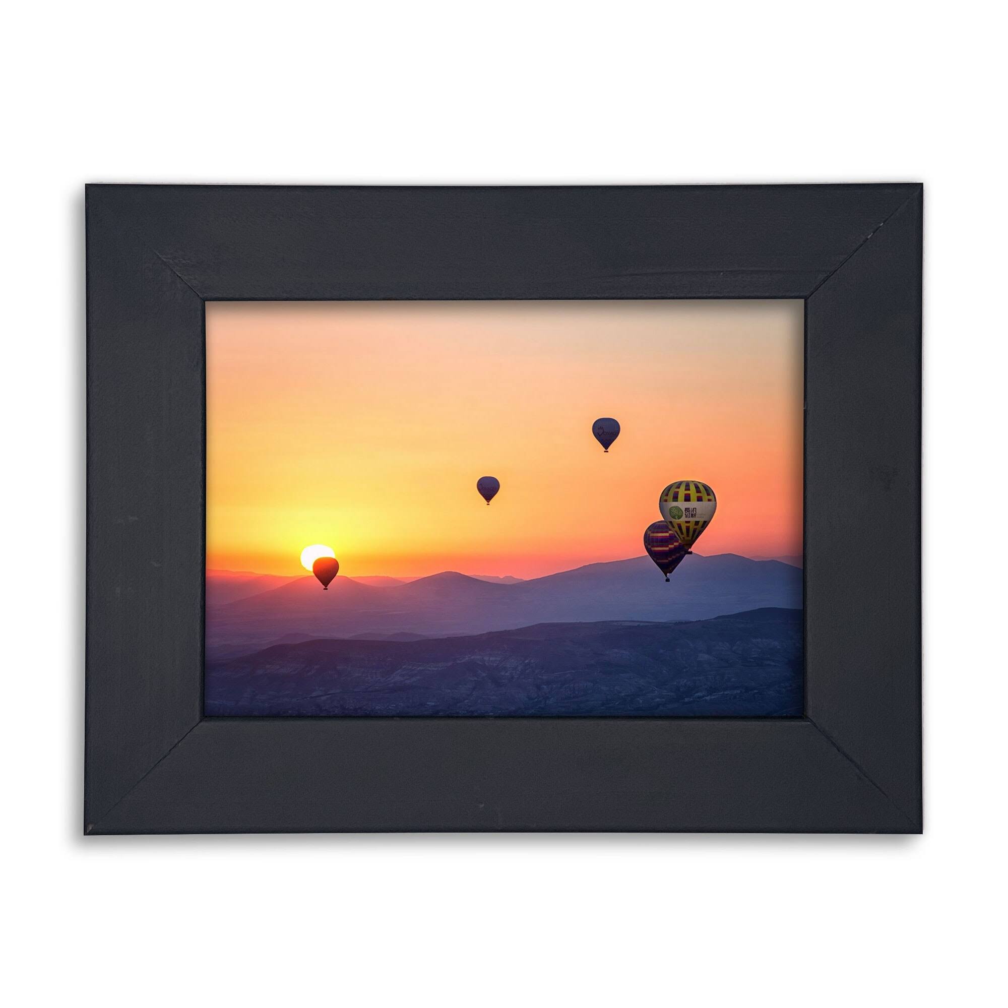 Chalkboard Black Painted Wood Frame 10x22 x 13x22 Q58744