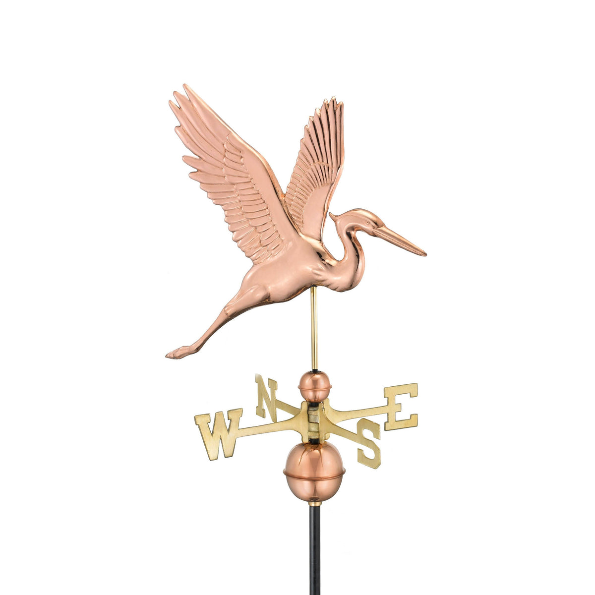 Blue Heron Arrow Weathervane Pure Copper I88966